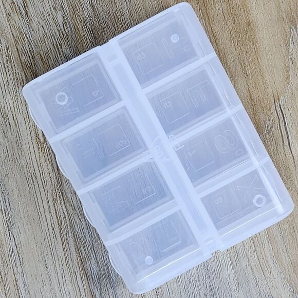 🩵NWT Isaac Mizrahi Watercolor Floral Compact Pill Organizer & Pouch - Picture 12 of 12